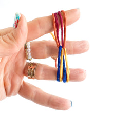 Load image into Gallery viewer, Maddie's 4 Strand Infinity Adjustable Bracelet *Made to order - ships within 10 business days