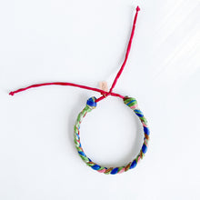Load image into Gallery viewer, Autumn Forest Super Chunky Braided Adjustable Bracelet