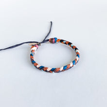 Load image into Gallery viewer, Autumn Daisy Super Chunky Braided Adjustable Bracelet