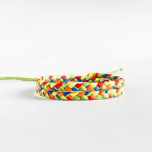 Load image into Gallery viewer, Bright Retro Chunky Wrap Adjustable Bracelet