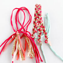 Load image into Gallery viewer, Blazing Heart Intention Tassel Adjustable Bracelet
