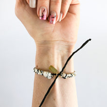 Load image into Gallery viewer, Aztec Geo Super Chunky Fishtail Adjustable Bracelet