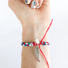 Load image into Gallery viewer, American Girl Super Chunky Adjustable Bracelet w/Wing Charm