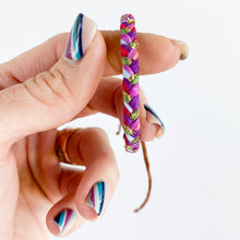 Load image into Gallery viewer, Berry Picking Super Chunky Braided Adjustable Bracelet