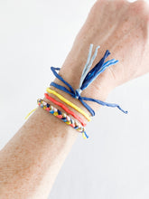 Load image into Gallery viewer, Be Brave Intention Tassel Adjustable Bracelet