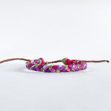 Load image into Gallery viewer, Berry Picking Super Chunky Braided Adjustable Bracelet
