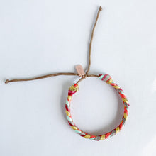 Load image into Gallery viewer, Autumn Blossom Super Chunky Braided Adjustable Bracelet