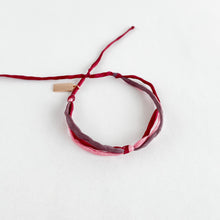 Load image into Gallery viewer, Bookworm Forget Me Knot Adjustable Bracelet