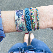 Load image into Gallery viewer, Autumn Forest Super Chunky Braided Adjustable Bracelet