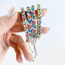 Load image into Gallery viewer, Another Garden Party Super - Super Chunky Braided Adjustable Bracelet
