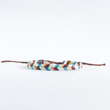 Load image into Gallery viewer, Aztec Warrior Super Chunky Fishtail Adjustable Bracelet