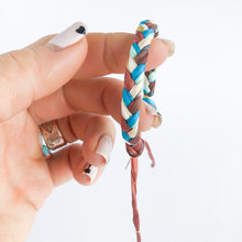 Load image into Gallery viewer, Aztec Warrior Super Chunky Braided Adjustable Bracelet