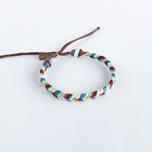 Load image into Gallery viewer, Aztec Warrior Super Chunky Fishtail Adjustable Bracelet