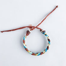 Load image into Gallery viewer, Aztec Warrior Super Chunky Braided Adjustable Bracelet