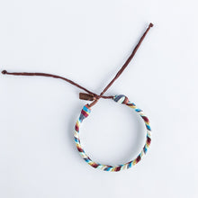 Load image into Gallery viewer, Aztec Warrior Super Chunky Fishtail Adjustable Bracelet
