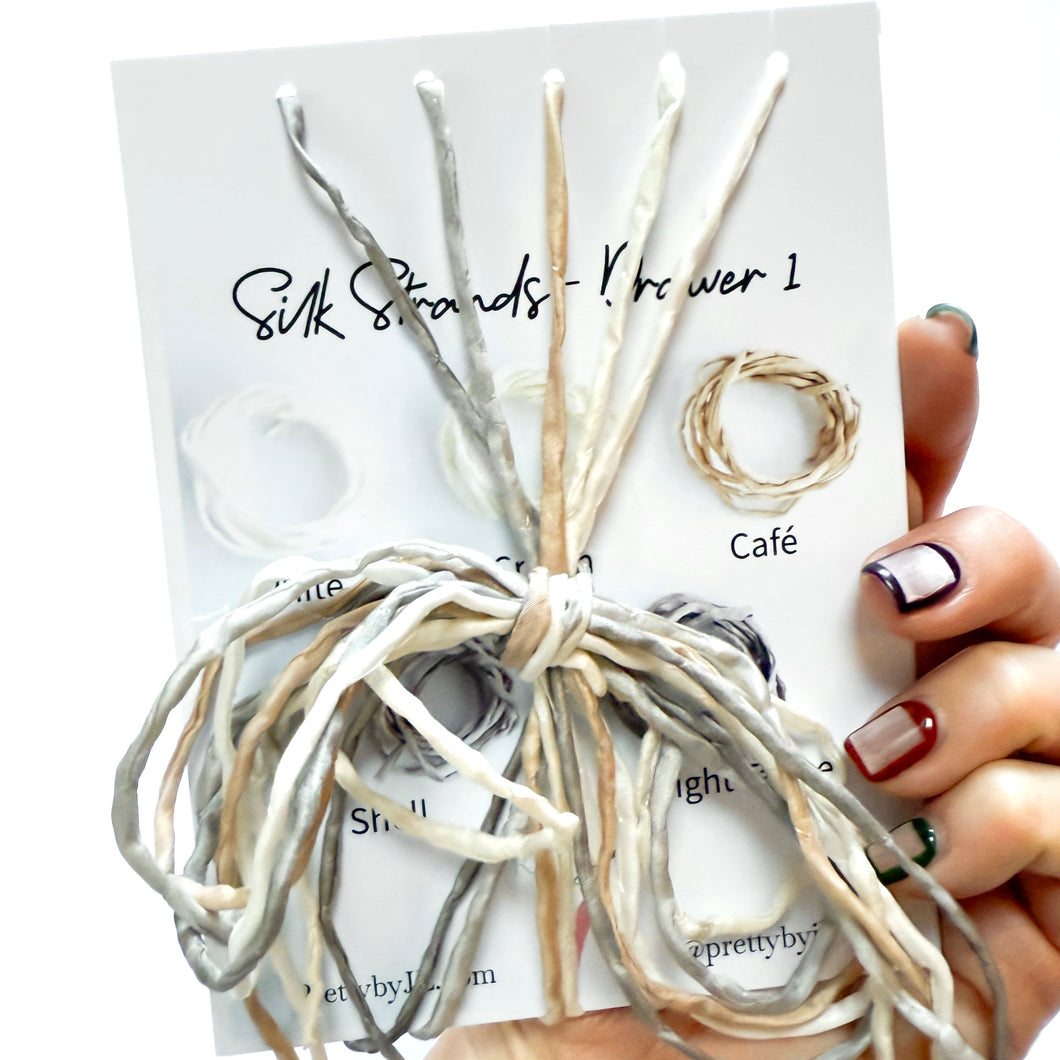 Silk Strands Drawer Cards