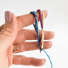 Load image into Gallery viewer, 0520-19 Forget Me Knot - 4 Strand - Periwinkle ends - One Size