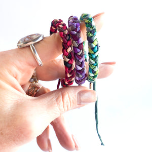 Birthstone Rag Braid Capsule  - *Made to order - Ships within 10 business days