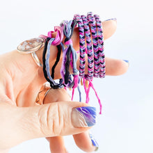 Load image into Gallery viewer, Winter Berries 4 Strand Infinity Adjustable Bracelet