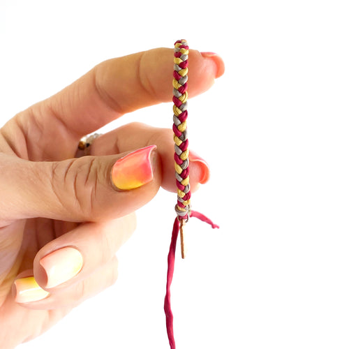 BTS-OOAK-19 Dainty Rag Braid