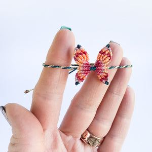 Costa Verde Handmade Evley's Butterfly Adjustable Bracelet