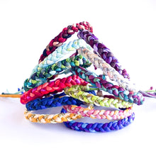 Load image into Gallery viewer, Birthstone Rag Braid Capsule  - *Made to order - Ships within 10 business days