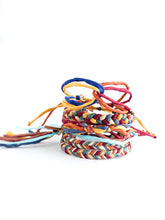 Load image into Gallery viewer, Maddie&#39;s Rag Braid Adjustable Bracelet *Made to order - ships within 10 business days