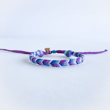Load image into Gallery viewer, Morning Glory Super Chunky Fishtail Adjustable Bracelet