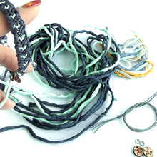 Load image into Gallery viewer, Custom Skinny Heart Friendship Bracelet DIY Kit + FREE Live Workshop