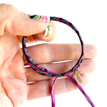 Load image into Gallery viewer, Alexandrite Original Braid Adjustable Wrap *Made to order - ships within 10 business days