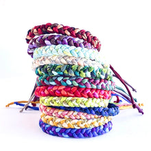 Load image into Gallery viewer, Birthstone Rag Braid Capsule  - *Made to order - Ships within 10 business days