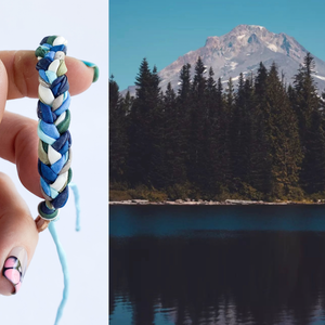 Mirror Lake Adjustable Bracelet Options (4 color ways) *Made to order - ships within 10 days
