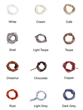 Load image into Gallery viewer, Lisa Custom Rag Braid Silk Bracelets *Made to order - Ships within 10 business days