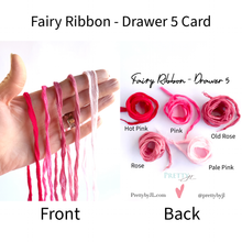 Load image into Gallery viewer, Fairy Ribbon Drawer Cards