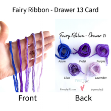 Load image into Gallery viewer, Fairy Ribbon Drawer Cards