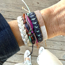 Load image into Gallery viewer, Custom Skinny Heart Friendship Bracelet DIY Kit + FREE Live Workshop