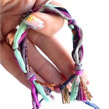 Load image into Gallery viewer, Custom Skinny Heart Friendship Bracelet DIY Kit + FREE Live Workshop
