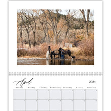 Load image into Gallery viewer, Preorder: Year of the Mustang 2024 Calendar - Ranchito Alegre, Chimney Rock, CO