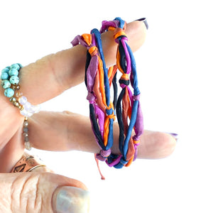 Custom Silk Bracelets