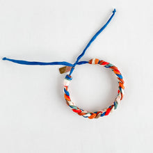 Load image into Gallery viewer, Cozy Teepee Rag Braid Adjustable Bracelet