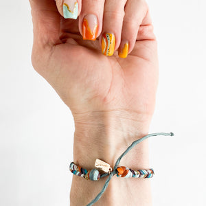 Butterfly Super Chunky Fishtail Adjustable Bracelet