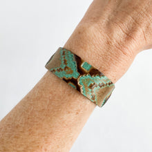 Load image into Gallery viewer, Flourish Leather Southwest Variant Slim Cuff *each are different