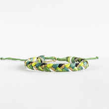 Load image into Gallery viewer, Pot O&#39; Gold Super Chunky Braided Adjustable Bracelet - Gold Sparkle