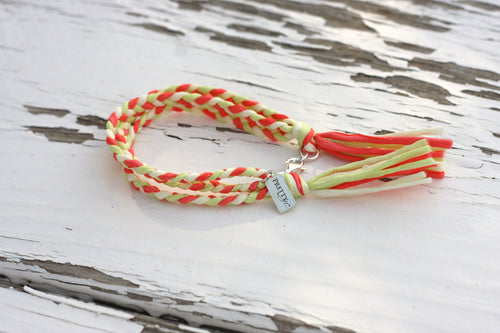 Pretty by JL Vault - Watermelon Limeade Stacked Bracelet - Multi Color - One piece - Fits 5.75-6.25