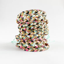 Load image into Gallery viewer, Confetti Super Chunky Braided Adjustable Bracelet