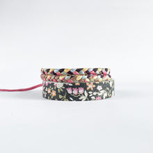Load image into Gallery viewer, Fall Floral Chunky Wrap Adjustable Bracelet
