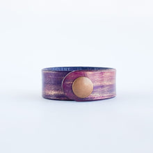 Load image into Gallery viewer, Leif Leather Comet Brushstoke Cuff