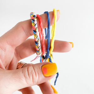 Trust Intention Tassel Adjustable Bracelet
