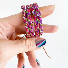 Load image into Gallery viewer, Berry Picking Super Chunky Braided Adjustable Bracelet