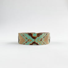 Load image into Gallery viewer, Flourish Leather Southwest Variant Slim Cuff *each are different